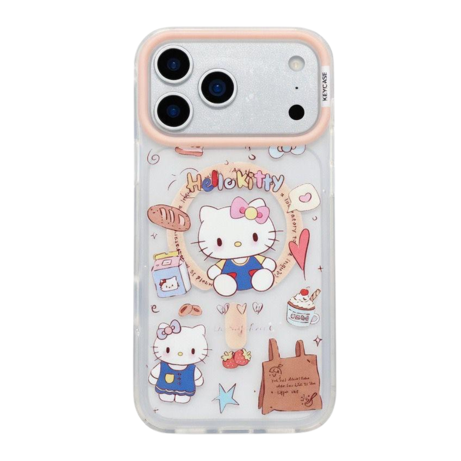Coque iPhone "Hello Kitty Cozy Day" — Édition Kawaïï Soft Mood